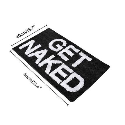 Non Slip Absorbent Bathroom Floor Mat Soft Washable Door Rug Home Decor.