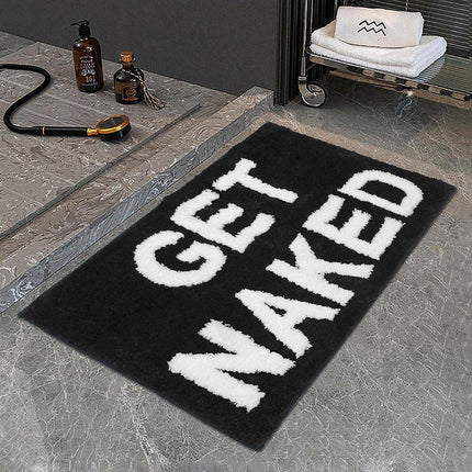 Non Slip Absorbent Bathroom Floor Mat Soft Washable Door Rug Home Decor.