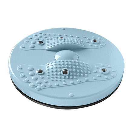 Waist Twisting Disc Abdominal Exercise Board for Home Gym and Yoga Fitness Training - Pink.