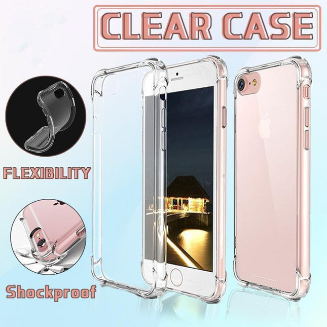 Shockproof Iphone 13 12 11 Pro Max Xs X 8 7 Soft Gel Clear Case Cover For Apple - For iphone 13 Pro.