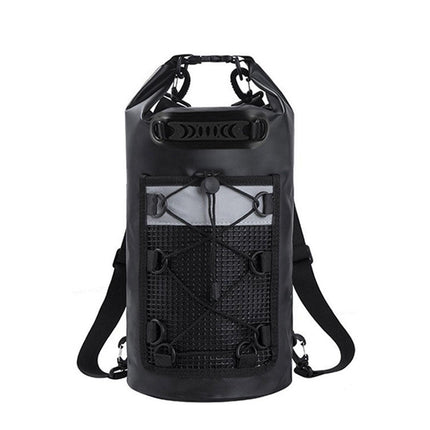 Outdoor Waterproof Dry Bag Roll Top Sack Rafting Swimming Hiking Travel Gear - Green - 30L.