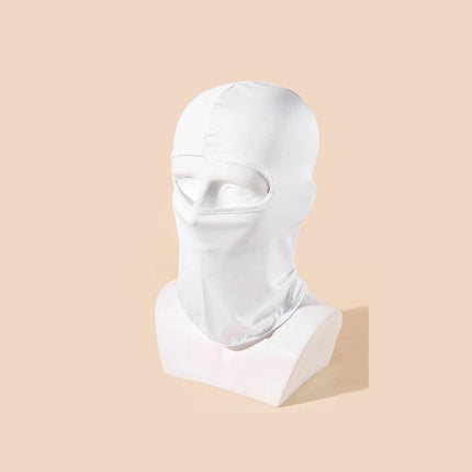 Balaclava Face Mask Uv Protection For Men Women Ski Motorcycle Running Riding - Orange.