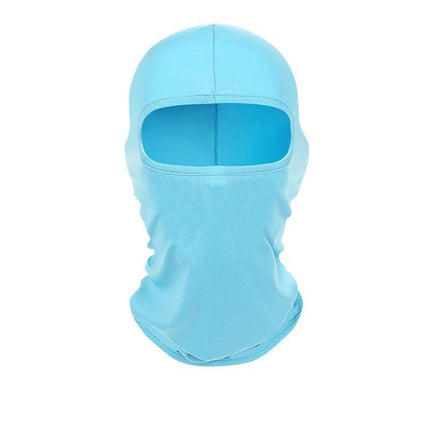 Balaclava Face Mask Uv Protection For Men Women Ski Motorcycle Running Riding - Orange.