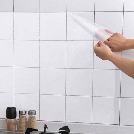 Kitchen Oil Splash Guard Wall Foil Protector Stove Cover Removable Baffle Screen - 70x45cm *1.