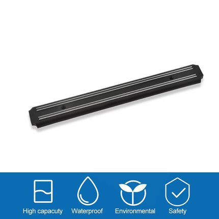 2X Magnetic Knife Rack Magnet Wall Mount Holder Strip Utensil Shelf Kitchen Tool.