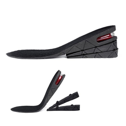 Air Cushion Height Increase Heel Gel Shoes Insoles Inserts Taller Lifts Pad Au.