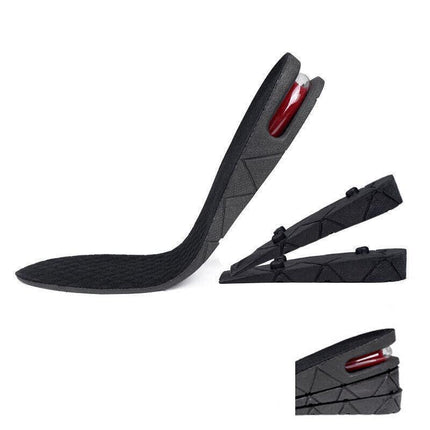 Air Cushion Height Increase Heel Gel Shoes Insoles Inserts Taller Lifts Pad Au.