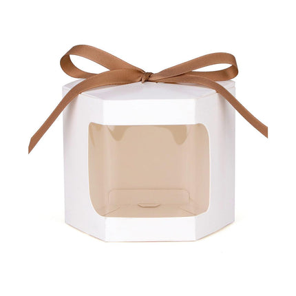 20PCS Small Gift Box Candy Storage Box Party Favor Treat Packaging Recyclable - Kraft-L.