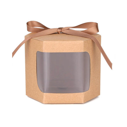 20PCS Small Gift Box Candy Storage Box Party Favor Treat Packaging Recyclable - Kraft-L.