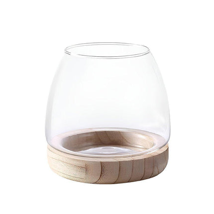 Japanese Style Small Glass Vases Fish Tank for Elegant Home Decor - L.