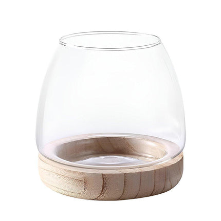 Japanese Style Small Glass Vases Fish Tank for Elegant Home Decor - S.