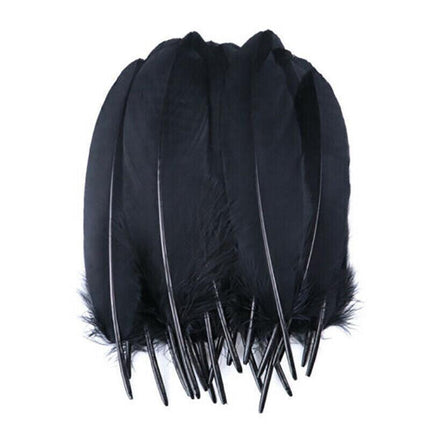 50X Craft Feathers Goose Feather Diy Art Party Decoration Wedding Dream Catcher - Pink.