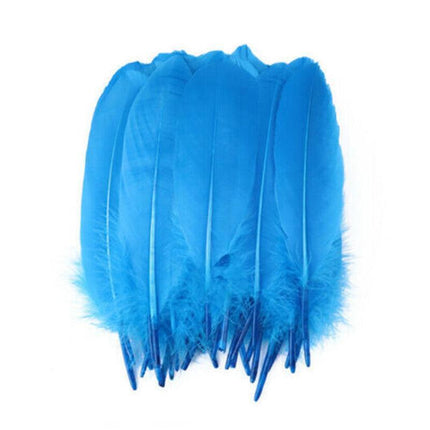 50X Craft Feathers Goose Feather Diy Art Party Decoration Wedding Dream Catcher - Pink.