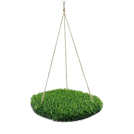 Parrot Turf Hammock Climbing Toy for Hamster Pet Bed Hanging Swing for Small Pet - Quadrate.
