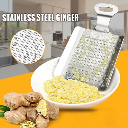 Practical Kitchen Ginger Wasabi Stainless Steel Garlic Grater Bento Mill Tool Au.
