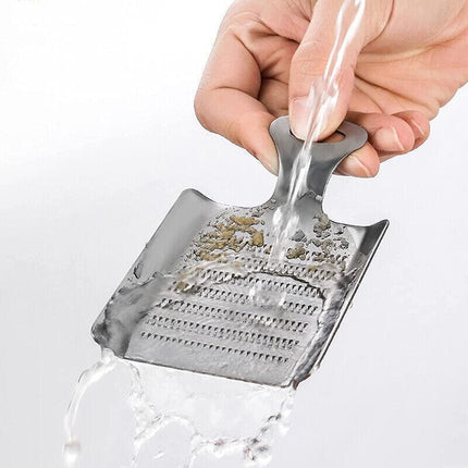 Practical Kitchen Ginger Wasabi Stainless Steel Garlic Grater Bento Mill Tool Au.