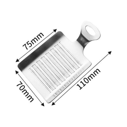 Practical Kitchen Ginger Wasabi Stainless Steel Garlic Grater Bento Mill Tool Au.
