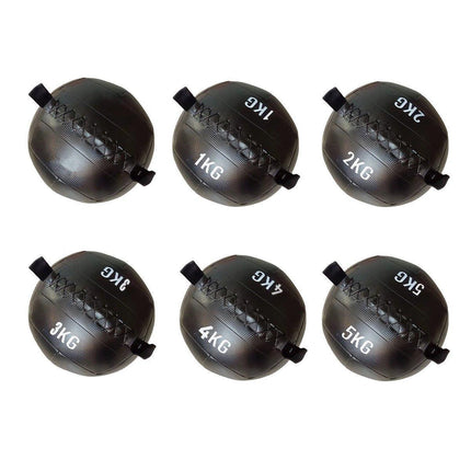 Non-Elastic Soft Squat Wall Ball for Solid Gravity and Balance Training Workouts - 1kg.