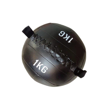 Non-Elastic Soft Squat Wall Ball for Solid Gravity and Balance Training Workouts - 1kg.