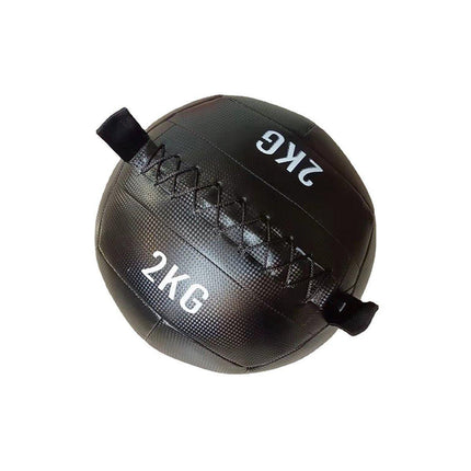 Non-Elastic Soft Squat Wall Ball for Solid Gravity and Balance Training Workouts - 1kg.
