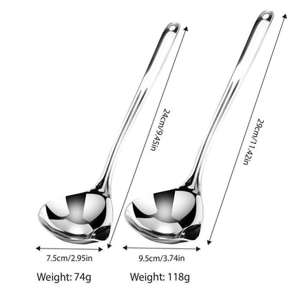 Oil Separator Spoon Kitchen Multifunctional Filter Household Hot Pot Soup Spoon - S.