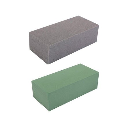 Floral Foam Blocks for Dry Wet Artificial Flower Arrangements Florist Supplies - Wet 2PCS.