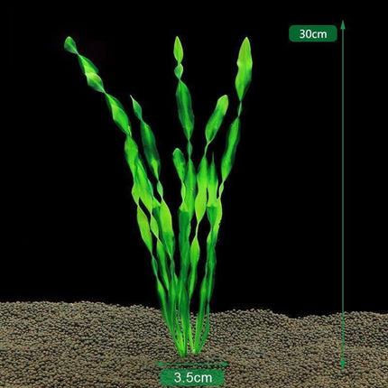 10PCS Artificial Plants Fish Tank Aquarium Aquatic Plants Simulated Water Grass.