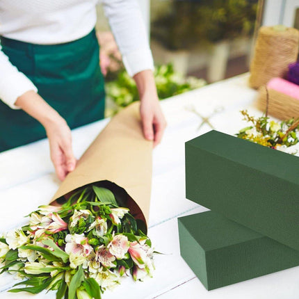 Floral Foam Blocks for Dry Wet Artificial Flower Arrangements Florist Supplies - Dry 2PCS.
