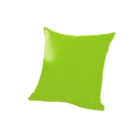 50cm*50cm Multicoloured Plain Solid Colour Cushion Cover Decorative Pillow Case - Grey.