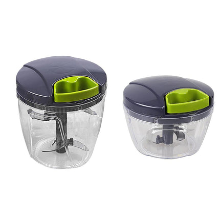 Garlic Press Chopper Slicer Hand Presser Grinder Crusher Home Kitchen Tools Use - 1000ml.