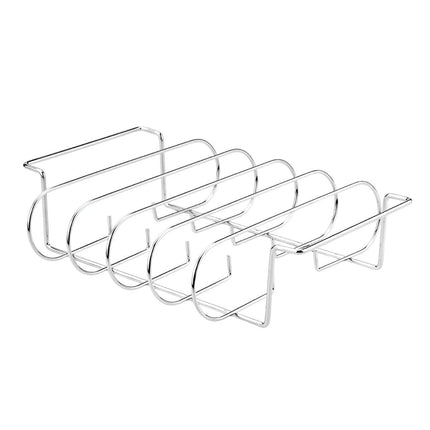 Barbecue Grill Net Outdoor BBQ Rack Cooking Basket Baking Tool Picnic Camping - Silver.