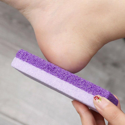 Exfoliate Foot File Rasp Scrubber Pedicure Dead Skin Callus Remover Peel Massage.