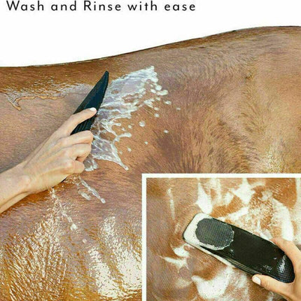 Horses Dogs Grooming Brush 6-In-1 Shedding Grooming Massage Kit Neat Pet Comb.
