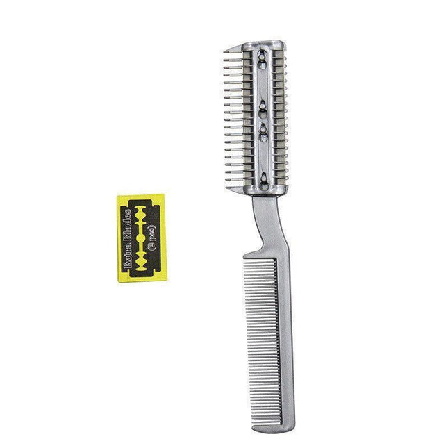 2 Sided Razor Clipper Comb Pet Hair Trimmer Grooming Cutter Dogs Cats Puppy.