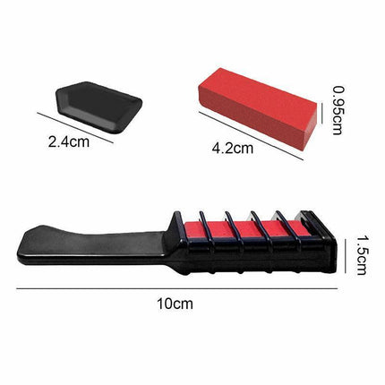10 Colours Hair Chalk Comb Kit Temporary Hair Dye for Parties and Creative Play.