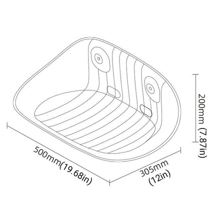 Cat Hammock Bed Glass Hanging Basket Clear Pet Nest Elevated Sleeping Bed - White.