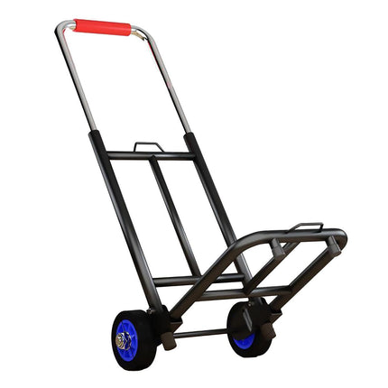 Folding Hand Trolley Heavy Duty Solid Wheel or Stair Climber Tri Wheel for Moving - Flat Ground.
