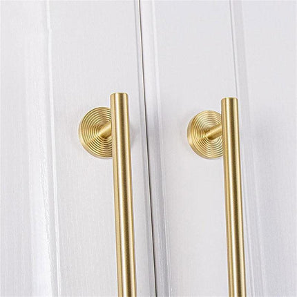 European Style Cabinet Handles Drawer Pull Knob 4 Sizes for Wardrobe Door - 128mm.