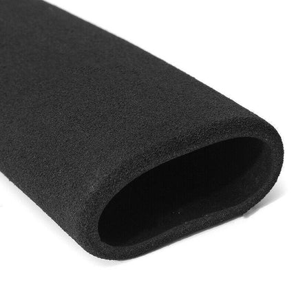 4Pcs Motorbike Motorcycle Slip-On Foam Anti Vibration Comfort Handlebar Cover.