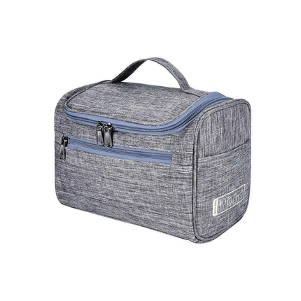 Womens Cosmetic Bag Make Up Case Travel Toiletry Wash Organiser Vanity Nail Box - Grey.