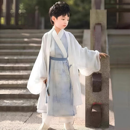 Autumn Hanfu Outfit in Ancient Chinese Style for Young Wearers Tang Dynasty Inspired - 140.
