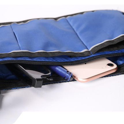 Waterproof Organizer Side Bag for Wheelchairs and Walkers - Black.