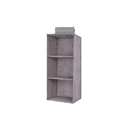 3/4/5 Tier Hanging Closet Organizer Fabric Storage Shelves for Wardrobe and Shoes - 4 Tier.