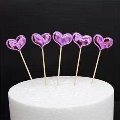 Happy Birthday Acrylic Cake Topper Cake Decoration Golden Silver Party - P24.