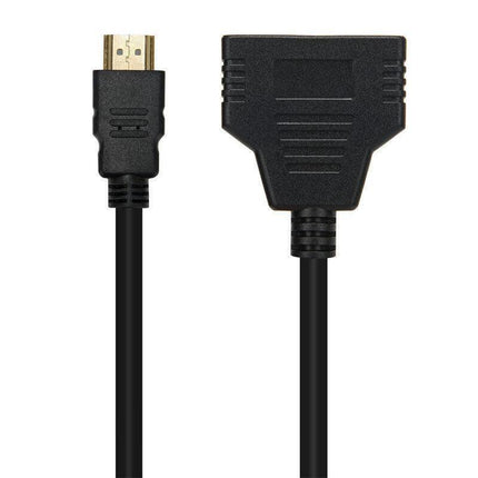 Hdmi Splitter 1 In 2 Out Cable Adapter Converter 1080P Multi Display Duplicator.