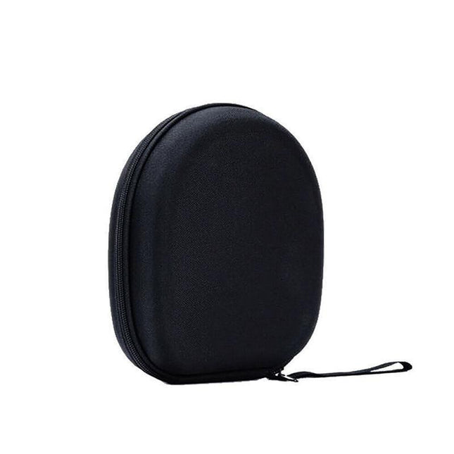 Earphone Case Headset Hard Carrying Box Headphone Storage Bag Black Universal.