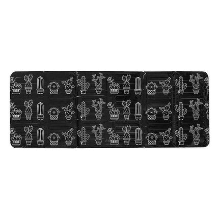 Kitchen Oil Splash Guard Wall Foil Protector Stove Cover Removable Baffle Screen - Black Cactus.