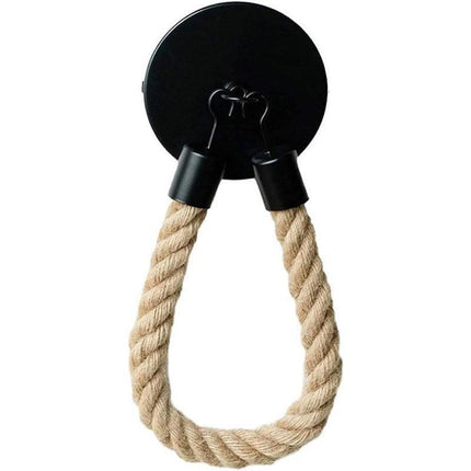 Black Wall Mounted Paper Towel Holder Hanging Roll Dispenser Kitchen Storage.