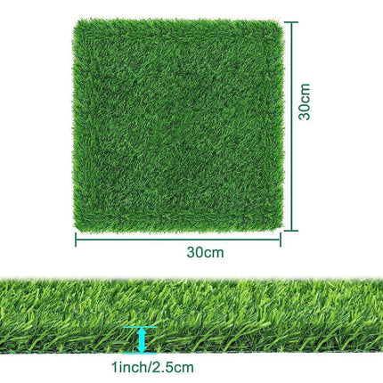 Washable Chicken Nesting Pad Egg Nest Grass Mat forLaying Boxes Hen House - 2PCS.