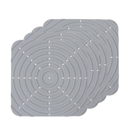 Washable Silicone Nesting Box Bedding Reusable Under Bedding for Chicken Coop - Black-2PCS.